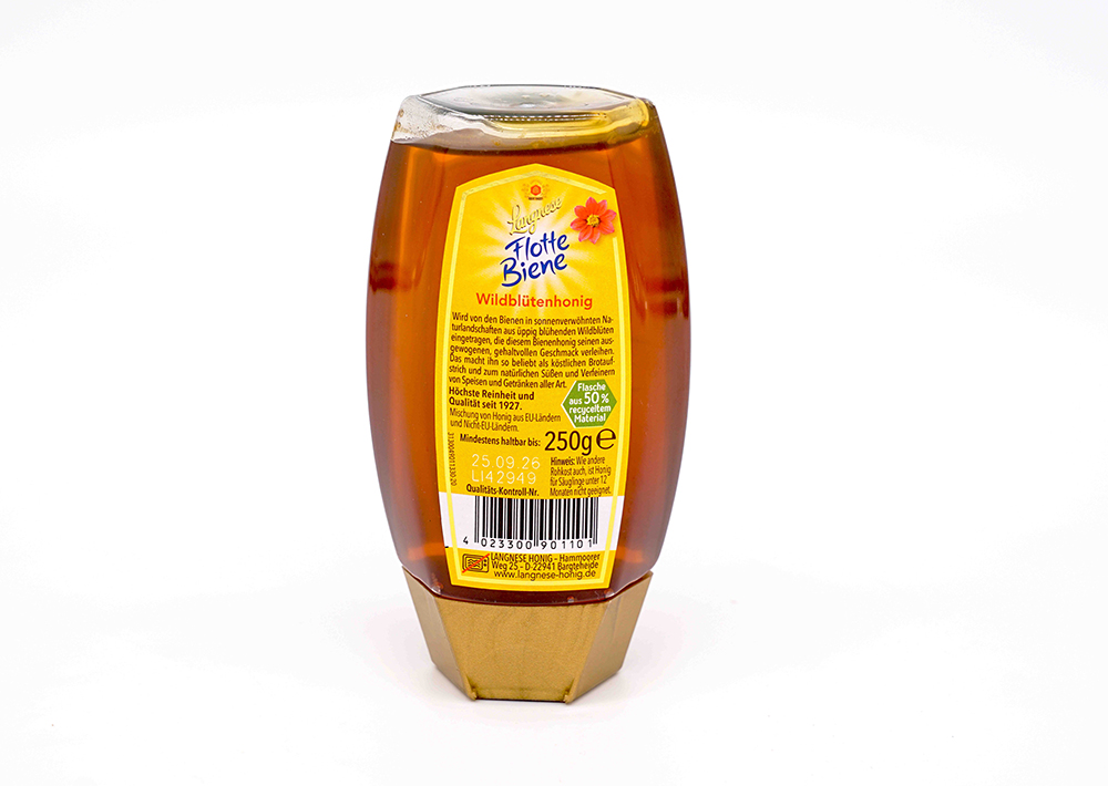 Langnese Flotte Biene Wildblütenhonig - Yabani Çiçek Balı 250 g