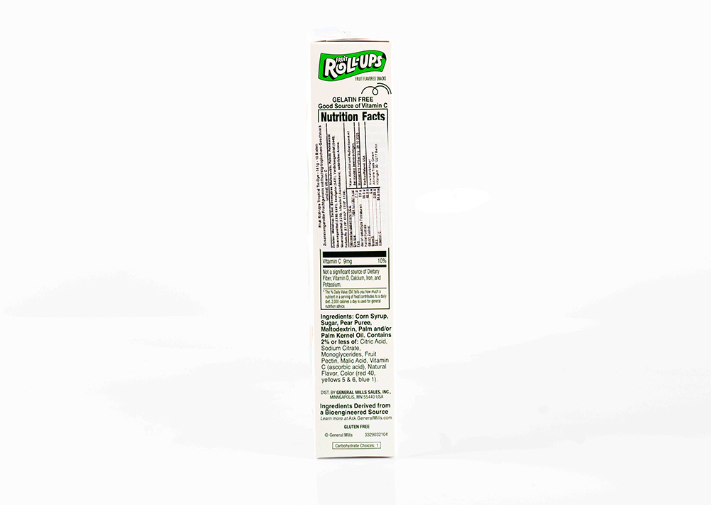Fruit Roll- Ups- Meyveli Aromalı Atıştırmalık 141 g