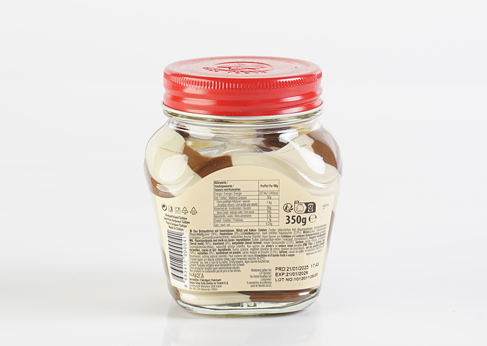 Sarelle Haselnusscreme Duo - Fındık Kreması Duo 350g