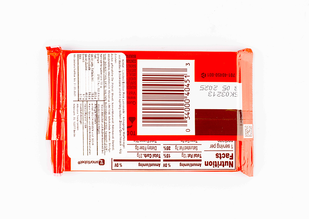 KitKat Pink Lemonade mit Weisser Schokolade- Pembe Limonata Aromalı ve Beyaz Çikolatalı Gofret 42 g