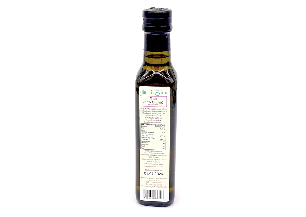 Ibn-i-sina Schwarzkümmelöl - Çörek Otu Yağı 250 ml