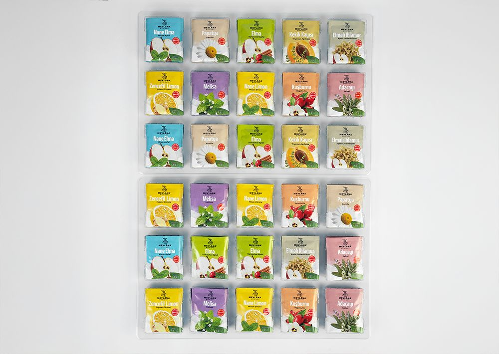 Mevlana Çay Ramazan Takvimi Karışık Bitki Çayı Seti (90 Adet)