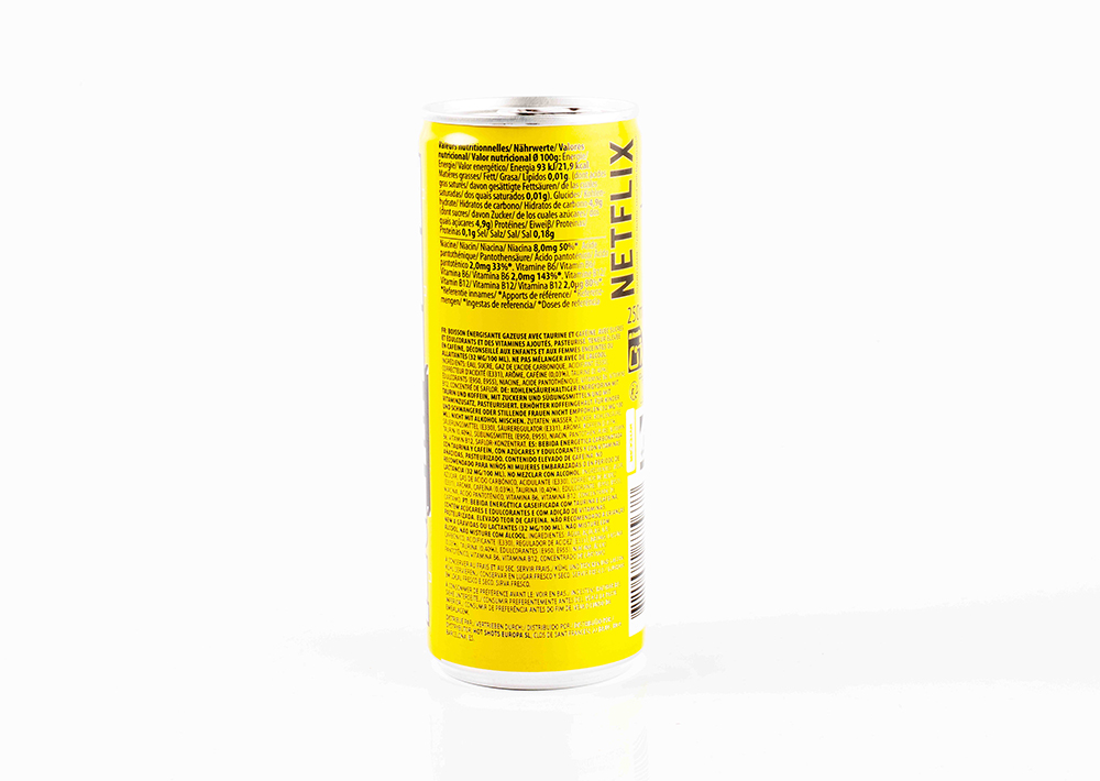 Netflix Squid Game Mango Energy Drink- Mango Aromalı Enerji İçeceği 250 ml