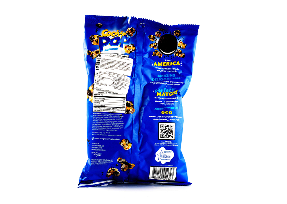 Cookie Pop Oreo Süßes Popcorn- Tatlı Patlamış Mısır 149 g