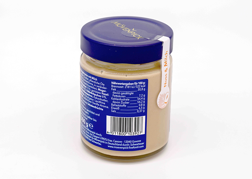 Mövenpick Haselnusscreme - Fındıklı Ve Sütlü Krema 300 g