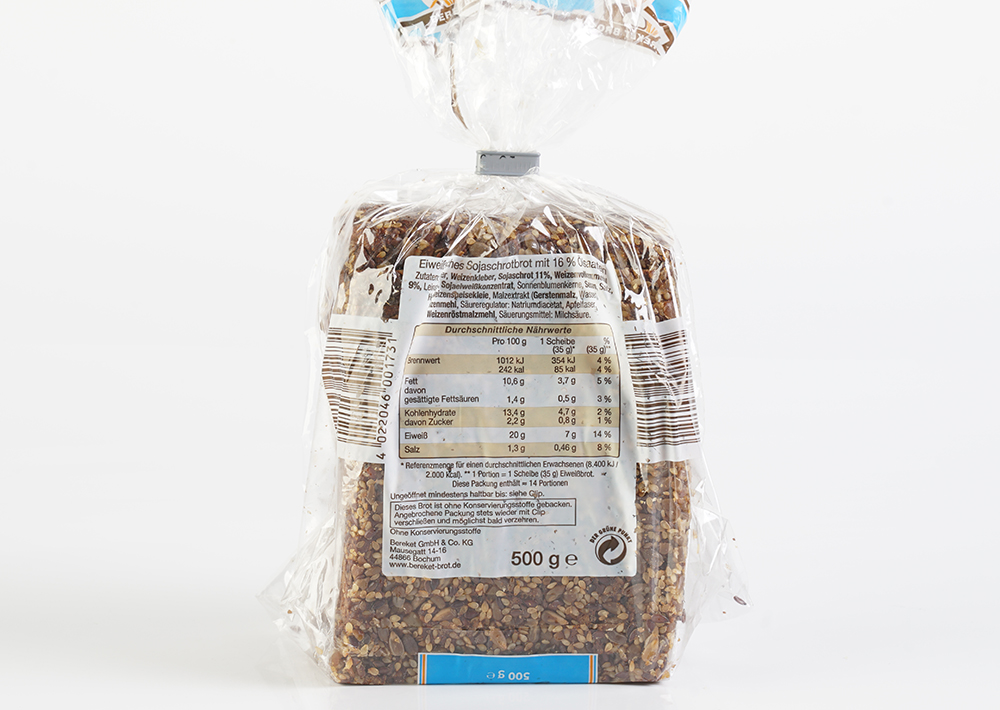 Bereket Eiweißbrot - Proteinli Ekmek 500g