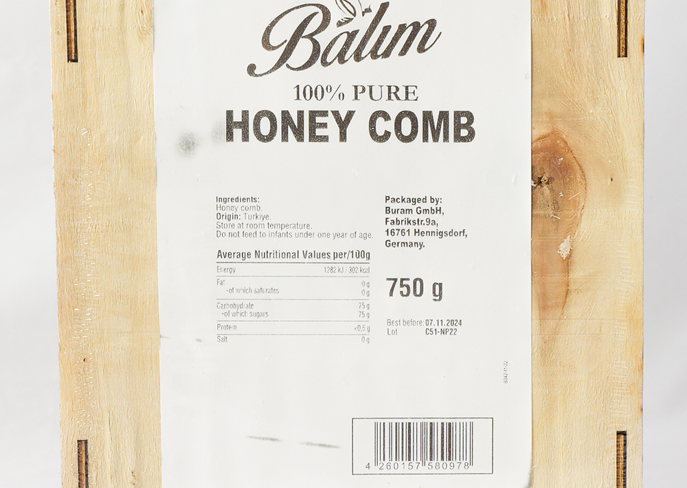 Balım Petek Bal - Rohe Honigwabe 750g