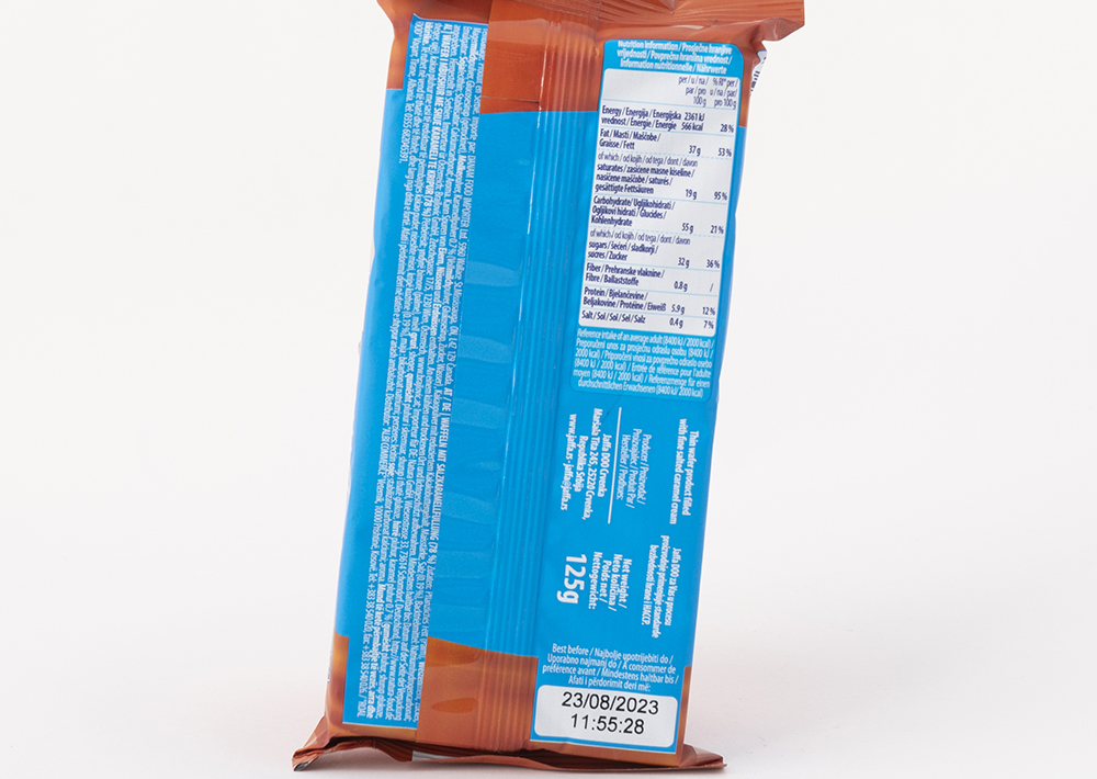 Jaffa Wafer Thins Gesalzener Karamell - Tuzlu Karamelli Gofret 125gr