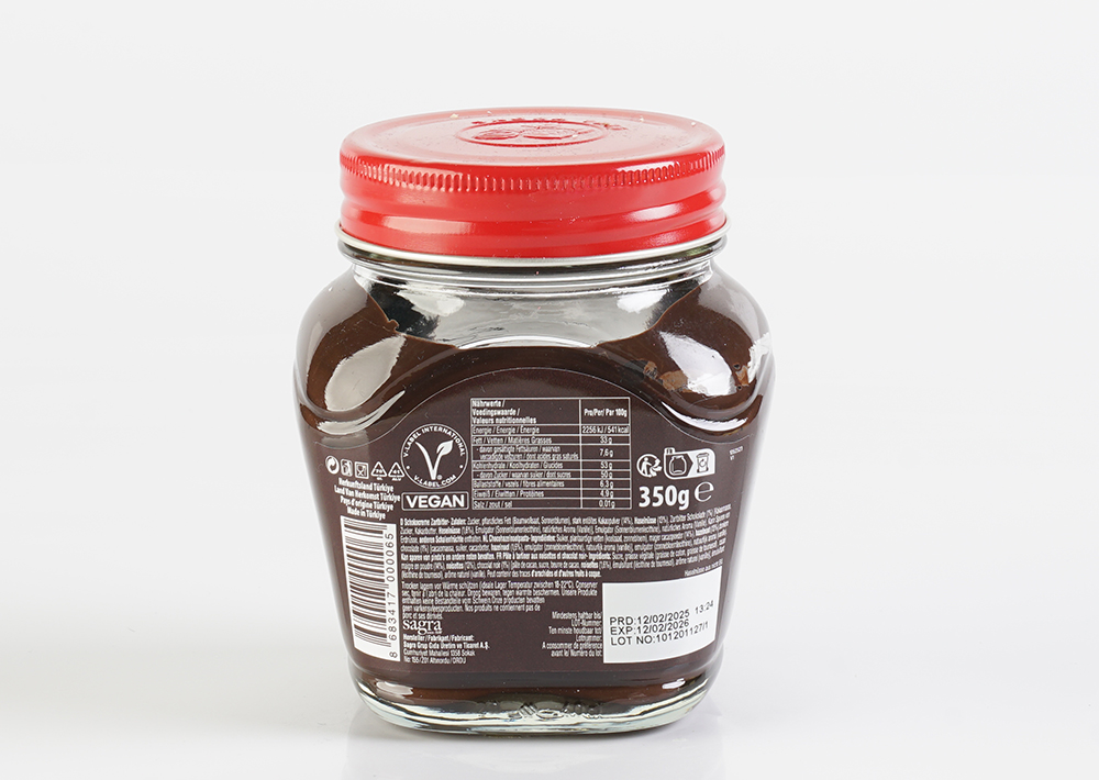 Sarelle Haselnusscreme Bitter - Bitter Fındık Kreması 350g