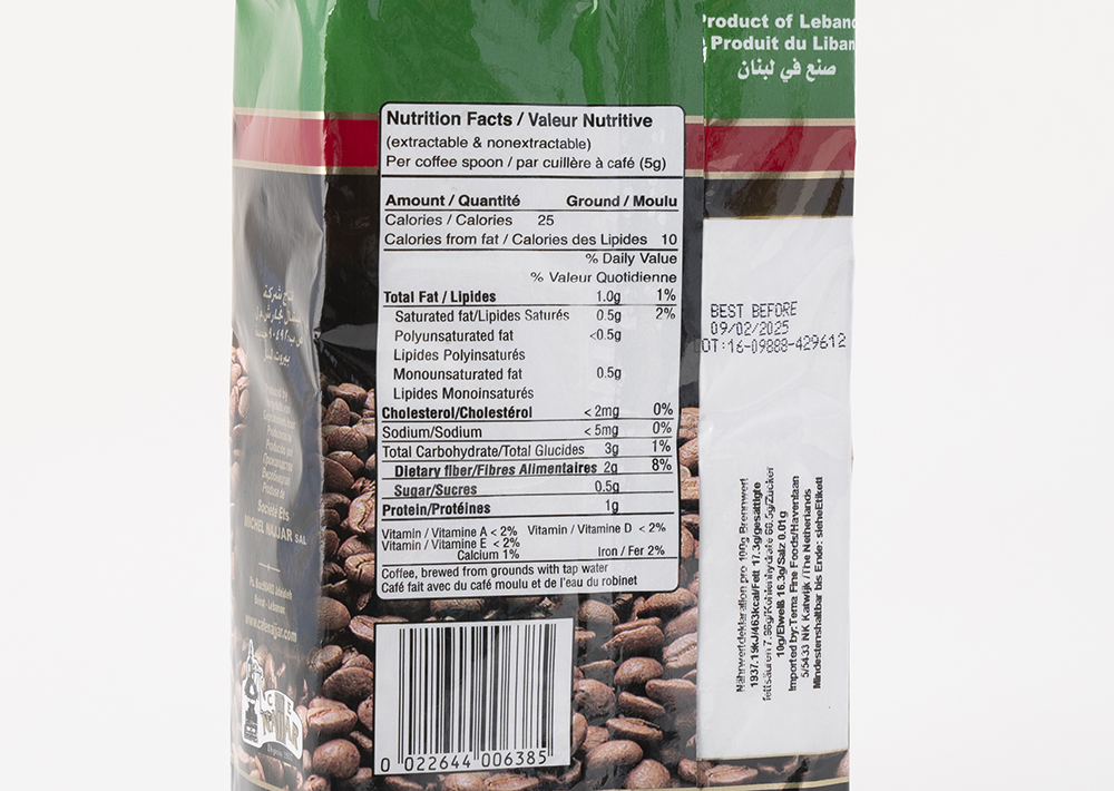 Cafe Najjar Pure Brazilian Ground Kaffee 450gr