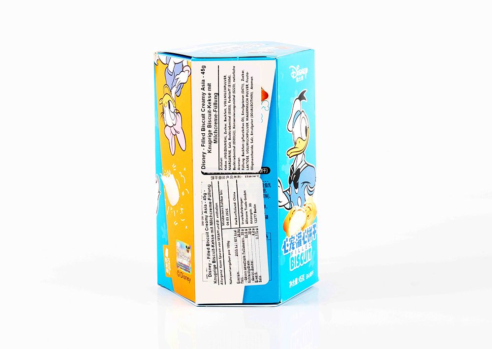 Disney Filled Biscuit Creamy Asia-  Kremalı Dolgulu Bisküvi 45 g