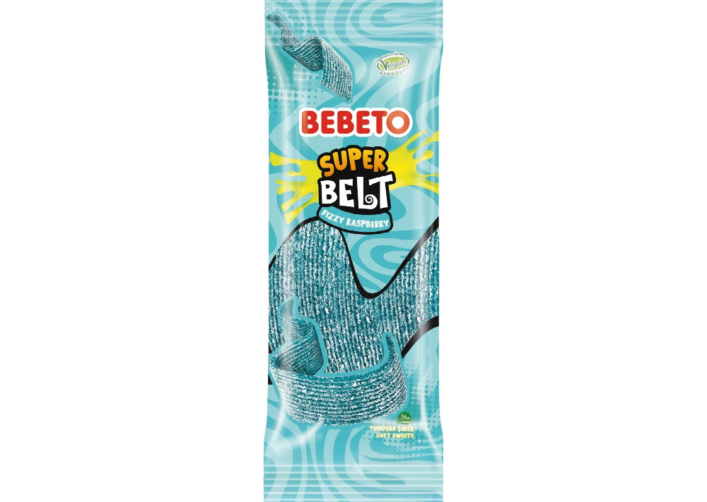 Bebeto Super Belt Fizzy Raspberry Himbeere Sauer - Super Belt Ahududu ...